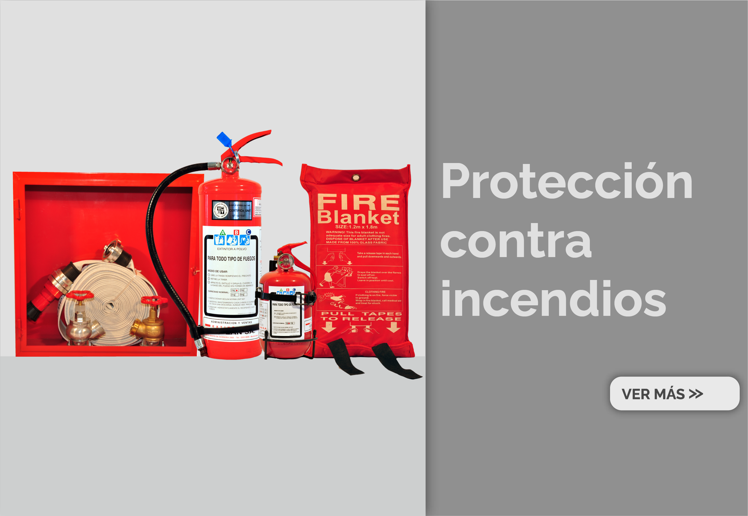 Protección contra incendios | 2D Seguridad Integral