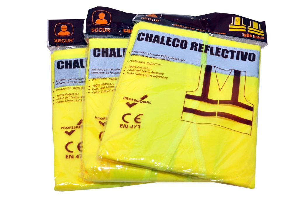 Chaleco reflectivo 100% polyester-Secur